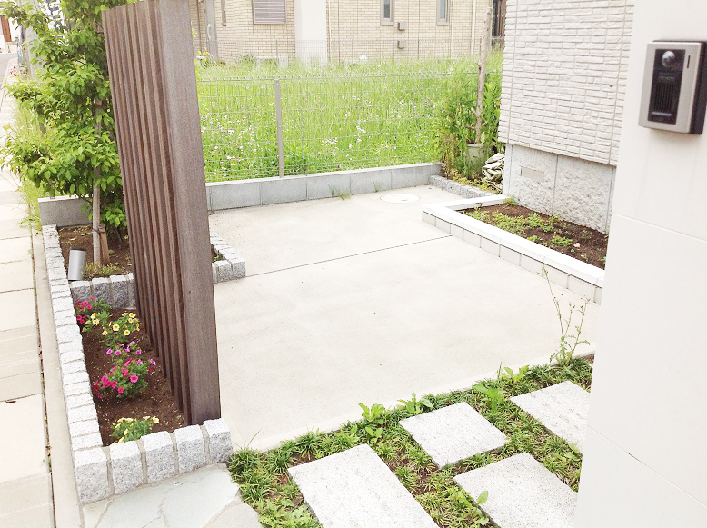 仕上り状態の写真