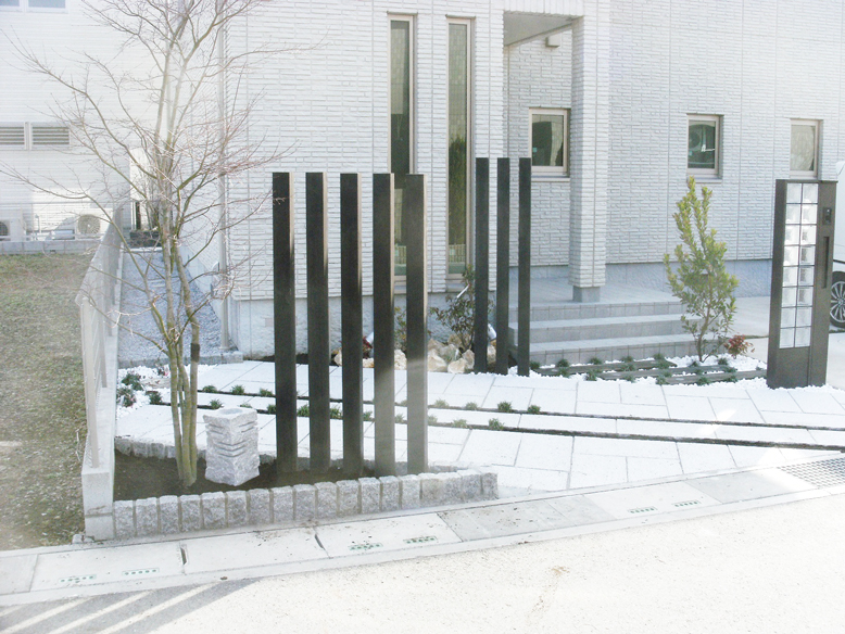 仕上り状態の写真