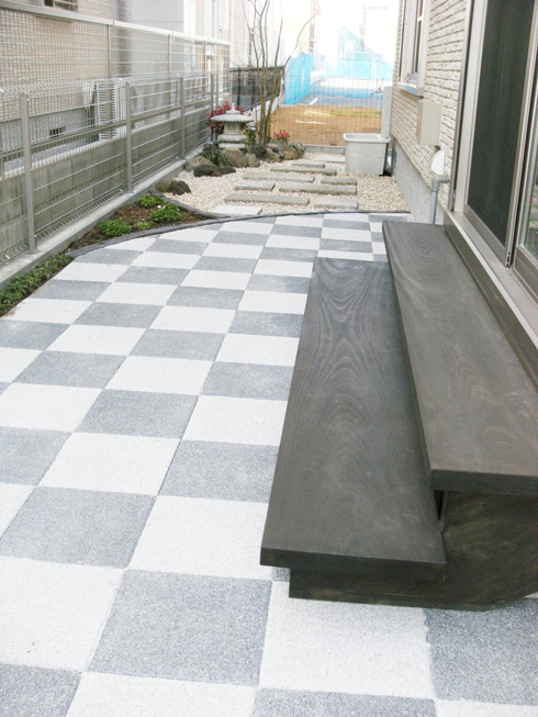 仕上り状態の写真