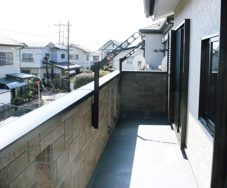 仕上り状態の写真